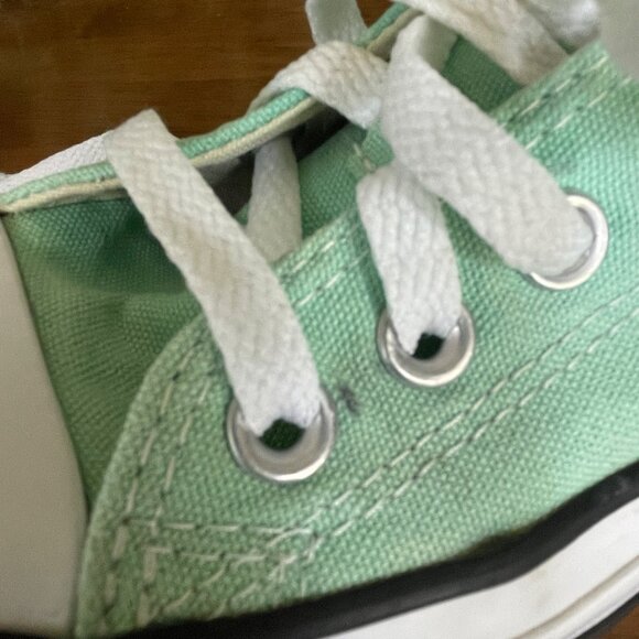 Converse Chuck Taylor All Star Low Top Sneakers Mint Green Womens 5 / Mens 7 - Picture 8 of 15
